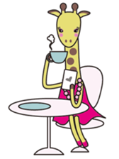 Kiriko-giraffe girl sticker #1501104