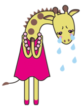 Kiriko-giraffe girl sticker #1501108