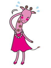 Kiriko-giraffe girl sticker #1501112