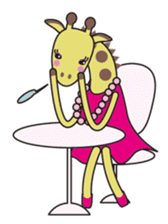 Kiriko-giraffe girl sticker #1501117