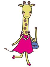 Kiriko-giraffe girl sticker #1501118