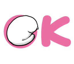 Round round cat sticker #1501600