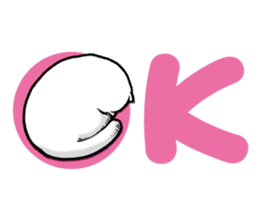 Round round cat sticker #1501600