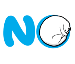 Round round cat sticker #1501601