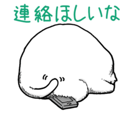 Round round cat sticker #1501606