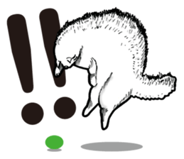 Round round cat sticker #1501613