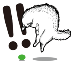 Round round cat sticker #1501613