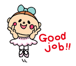 Furi Fura ballerina sticker #1502883