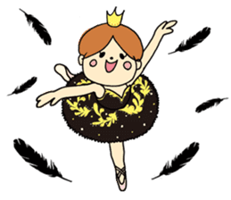 Furi Fura ballerina sticker #1502912