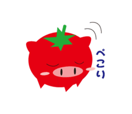 petit tomaton and friends. sticker #1503104