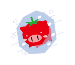 petit tomaton and friends. sticker #1503109