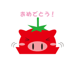 petit tomaton and friends. sticker #1503112