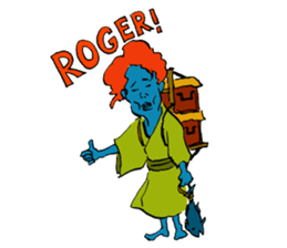 SAMURAI Japanese cool Sticker Ver.2 sticker #1504289