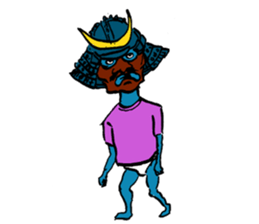 SAMURAI Japanese cool Sticker Ver.2 sticker #1504291