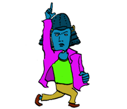 SAMURAI Japanese cool Sticker Ver.2 sticker #1504292