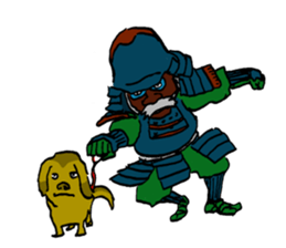 SAMURAI Japanese cool Sticker Ver.2 sticker #1504293