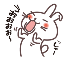 Chattering rabbit sticker #1504956