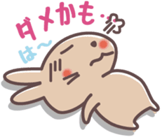 Chattering rabbit sticker #1504967