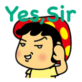 mushroom head sticker #1505151