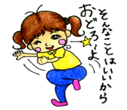 comic faces Pinako sticker #1505572