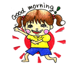 comic faces Pinako sticker #1505583