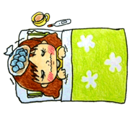 comic faces Pinako sticker #1505587