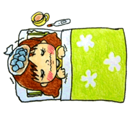 comic faces Pinako sticker #1505587