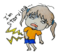 comic faces Pinako sticker #1505592