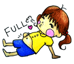 comic faces Pinako sticker #1505593