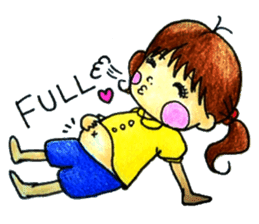 comic faces Pinako sticker #1505593