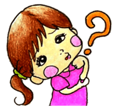 comic faces Pinako sticker #1505594