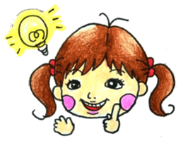 comic faces Pinako sticker #1505595