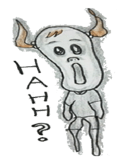 comic faces Pinako sticker #1505597