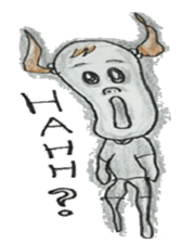 comic faces Pinako sticker #1505597
