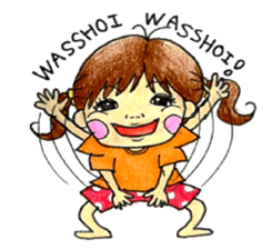 comic faces Pinako sticker #1505601
