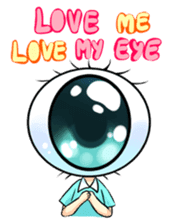 Big Eye Girl sticker #1505702