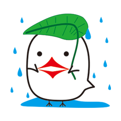 Human bird of one animal bird