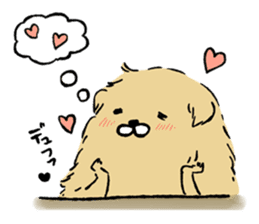 Soft and fluffy dog pu-chan! Part2 sticker #1505849