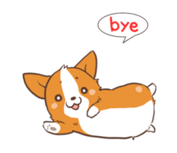 Sticker of Corgi 2 sticker #1505969