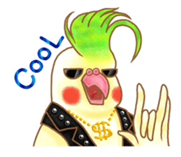 Cockatiel Okame-chan  Sticker sticker #1506037