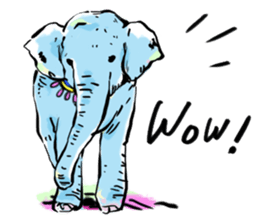 many animals sticker #1506151