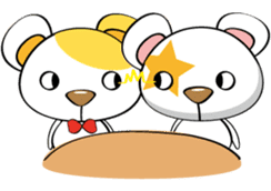 Two bears' daily life sticker #1506607