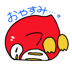 DamaPen of Daruma Penguin2 sticker #1506609