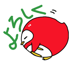 DamaPen of Daruma Penguin2 sticker #1506613
