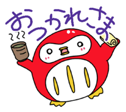 DamaPen of Daruma Penguin2 sticker #1506616