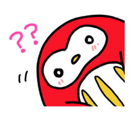 DamaPen of Daruma Penguin2 sticker #1506620