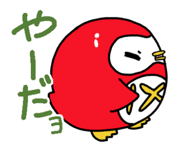 DamaPen of Daruma Penguin2 sticker #1506626