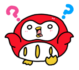 DamaPen of Daruma Penguin2 sticker #1506640