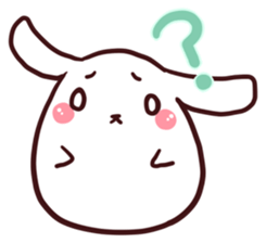 MochiRabbit by MAMEYA sticker #1507100