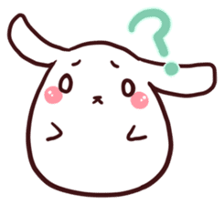 MochiRabbit by MAMEYA sticker #1507100